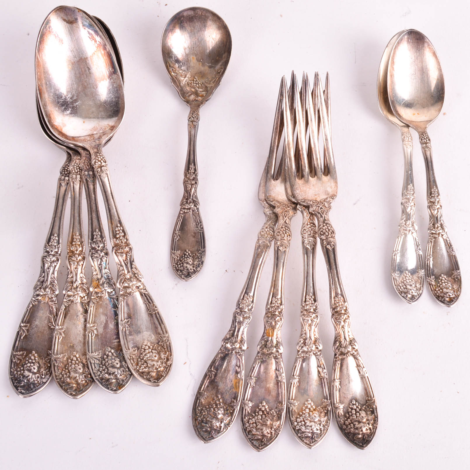 Silver Plate Flatware and Serving Ware