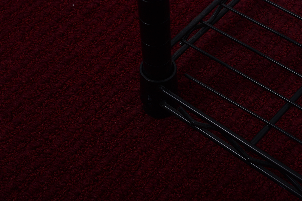 Black Metal Wire Shelving Unit