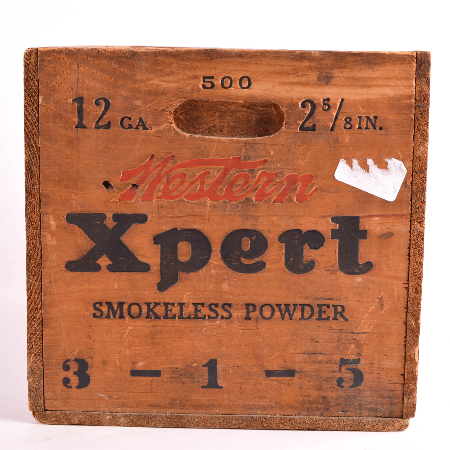 Vintage Wooden Ammunition Box