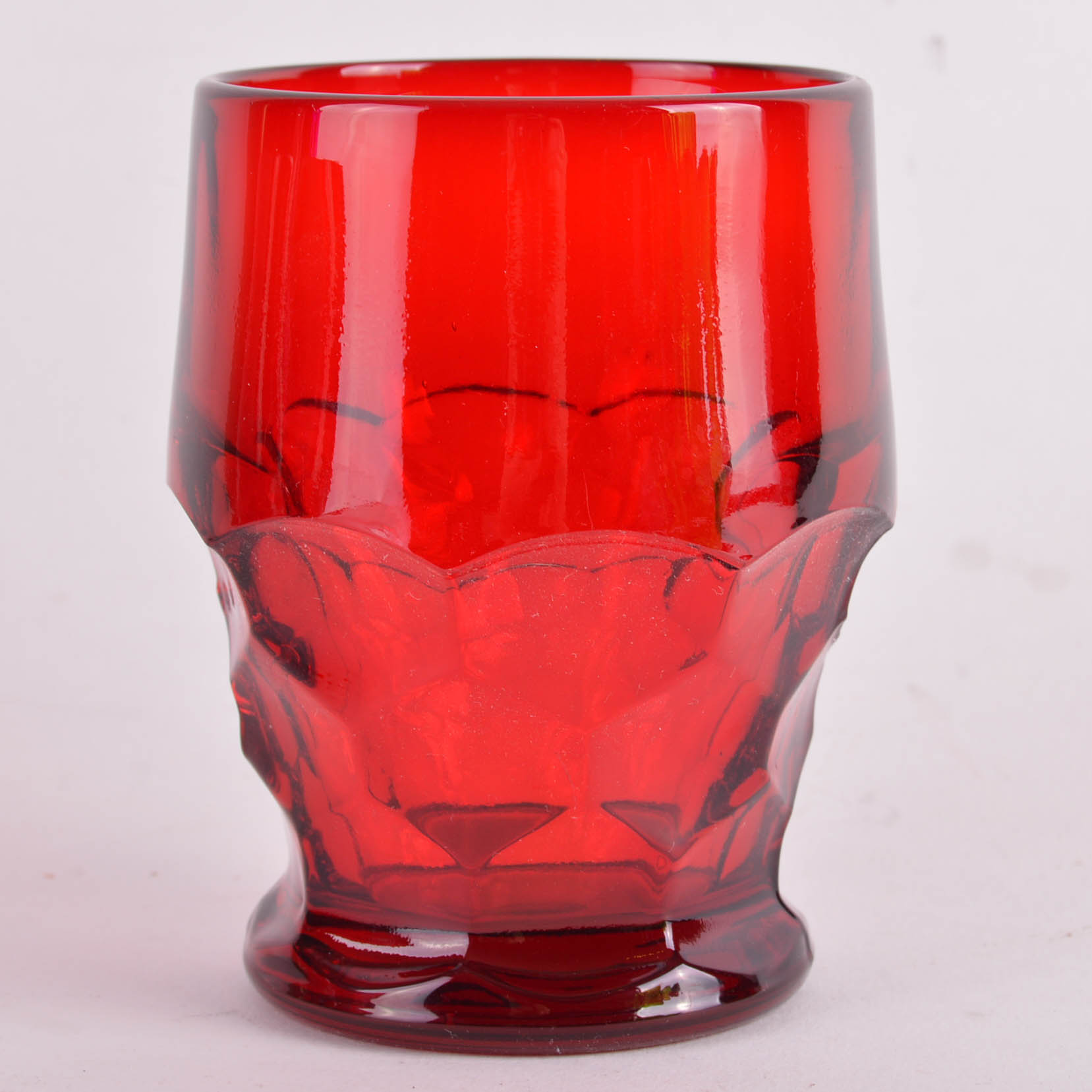 Pressed Colored Glass