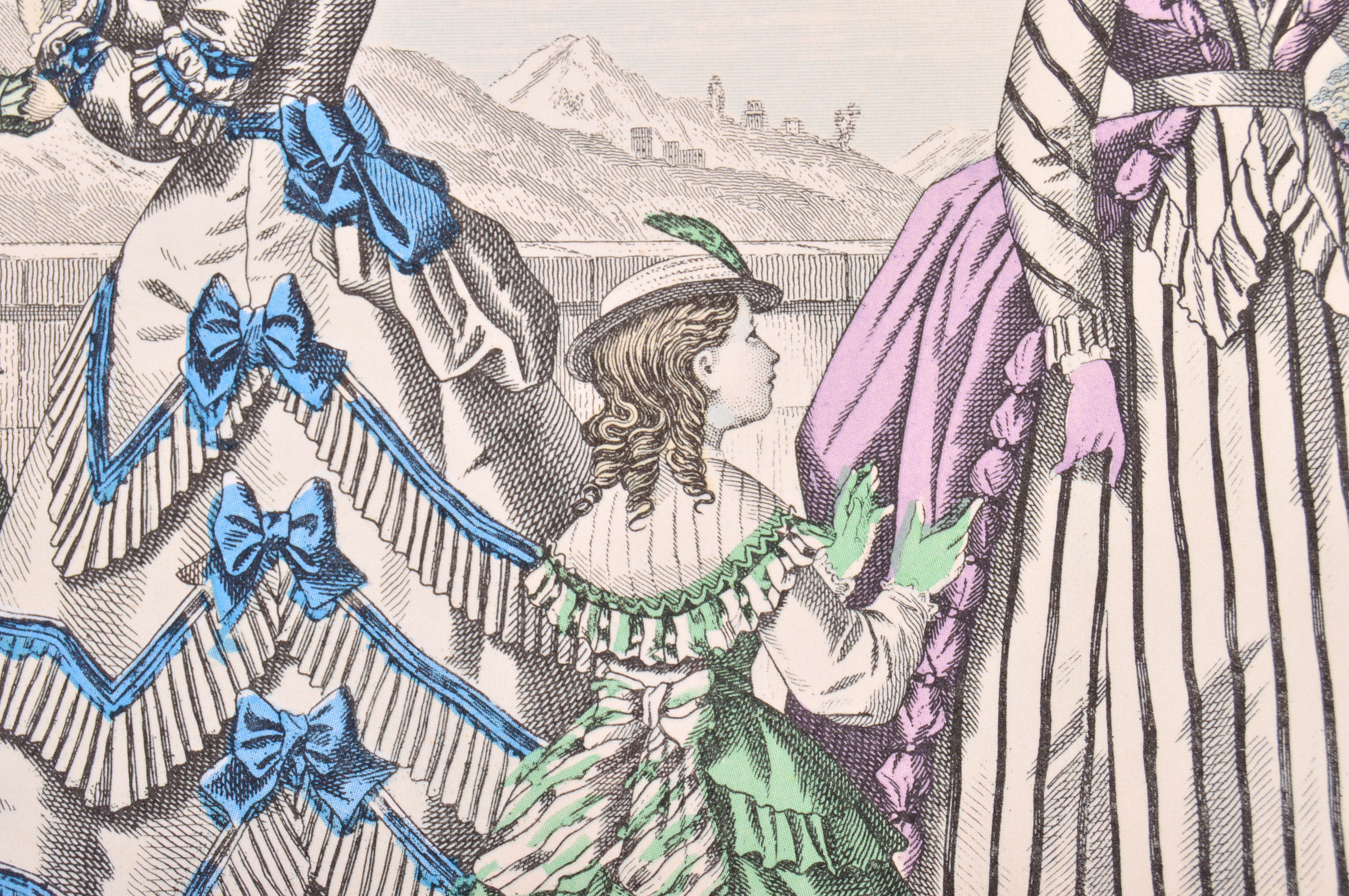 Vintage Victorian Era Reproduction Fashion Prints