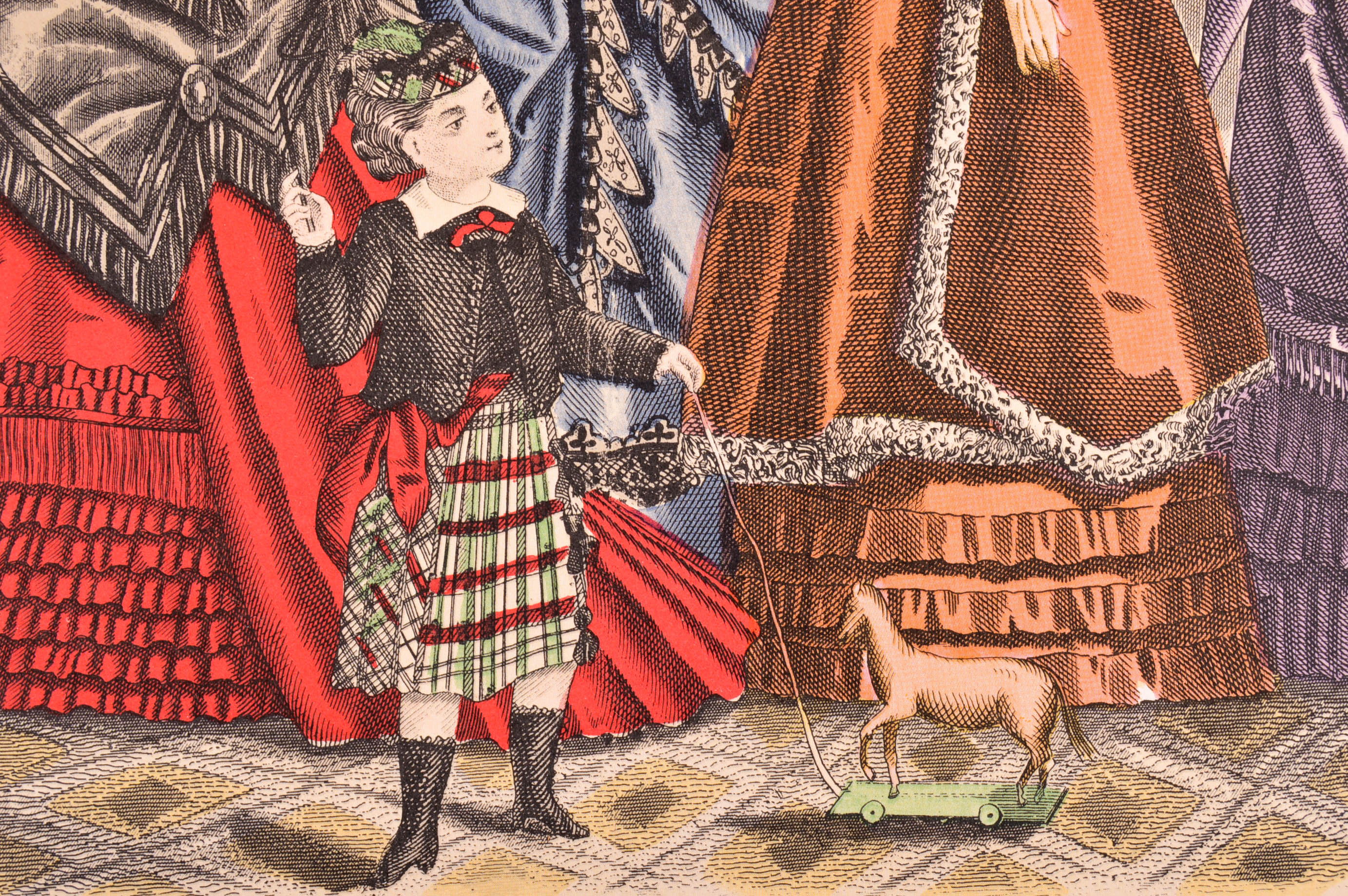 Vintage Victorian Era Reproduction Fashion Prints