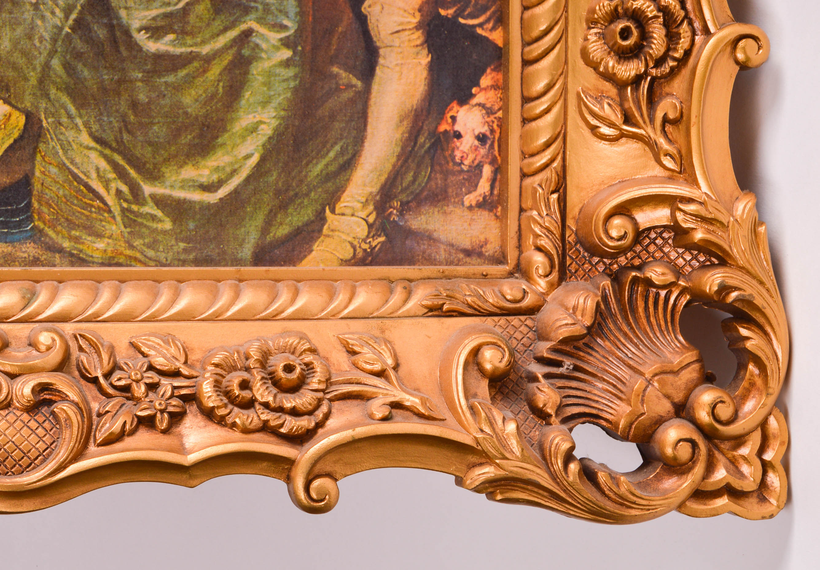 Italian Renaissance Style Print on Masonite