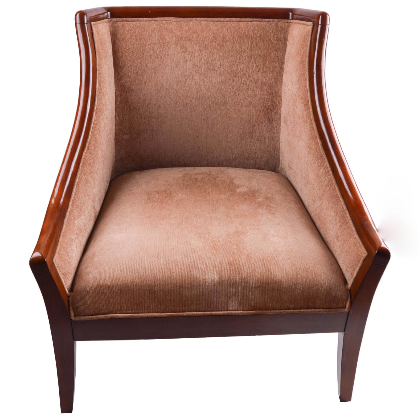 Contemporary Upholstered Club Chair