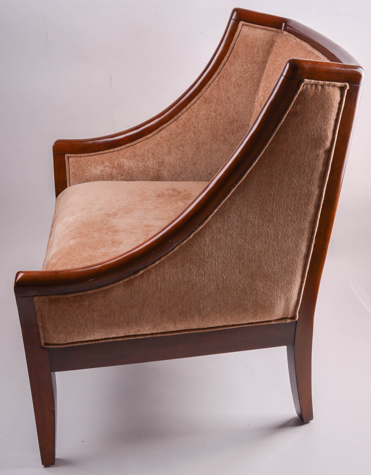 Contemporary Upholstered Club Chair