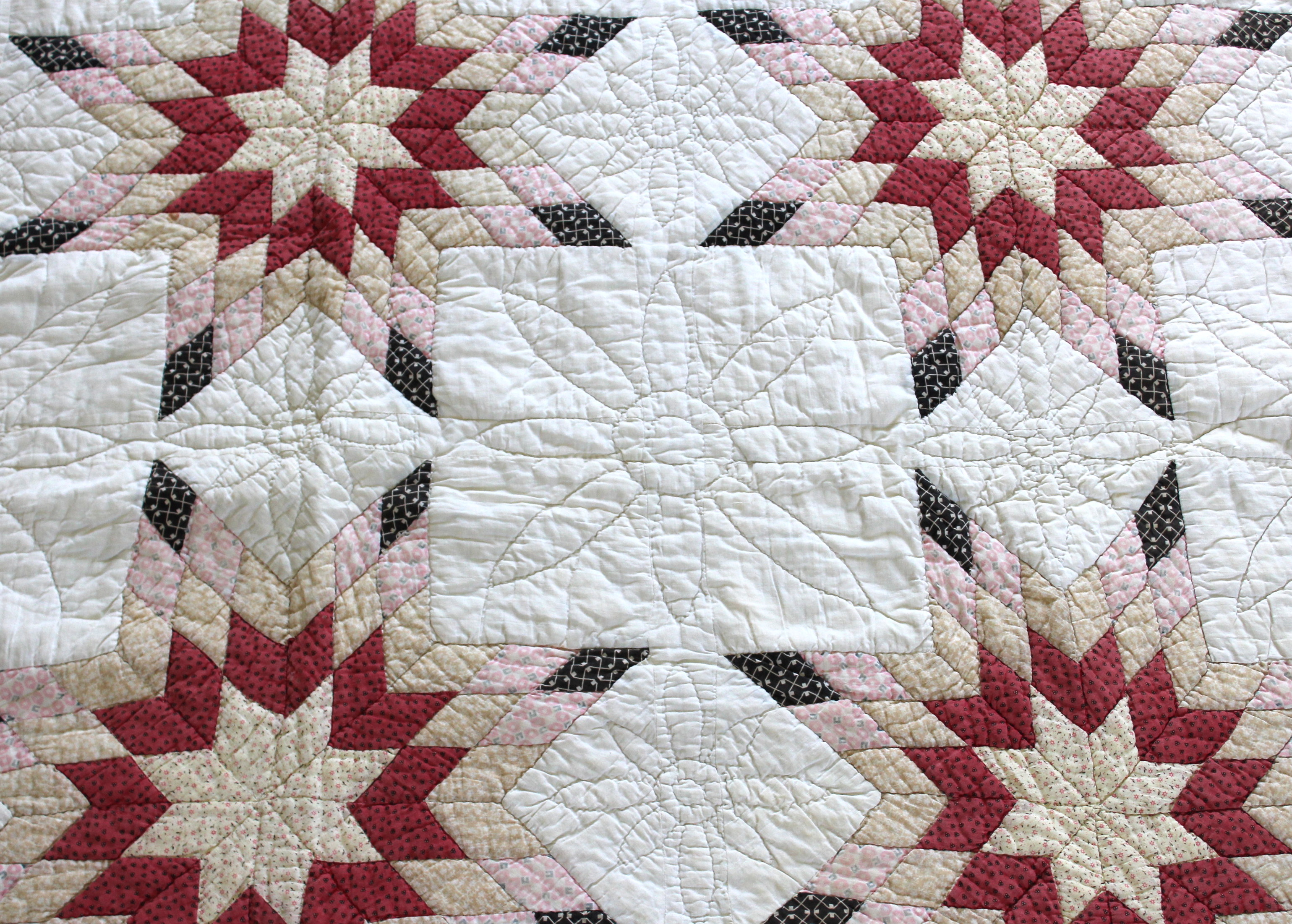 Early 20th Century Star Pattern Quilt