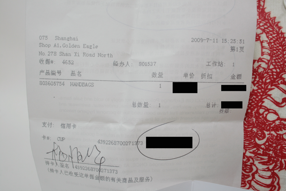 Rare Gucci Shanghai Dragon Bag