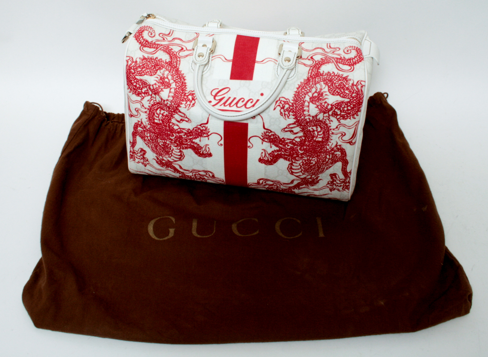 Rare Gucci Shanghai Dragon Bag