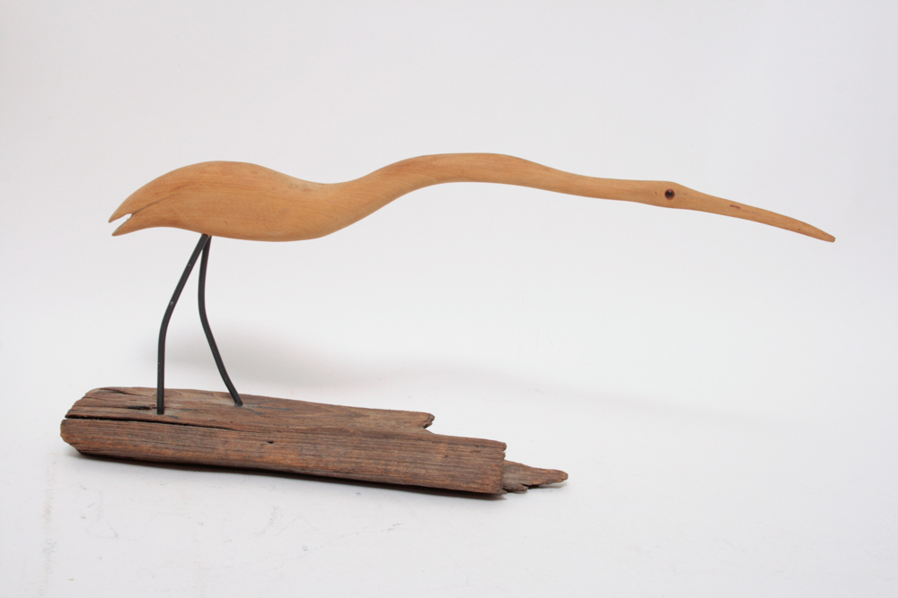 "L.D. Scarborough, Duck NC" Signed Wooden Ducks