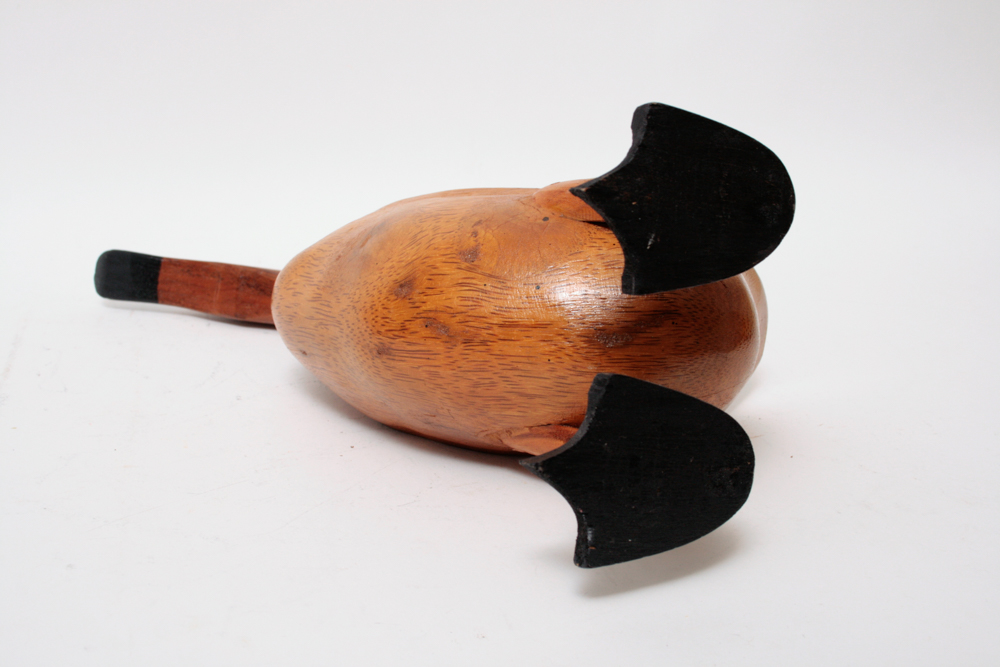 "L.D. Scarborough, Duck NC" Signed Wooden Ducks