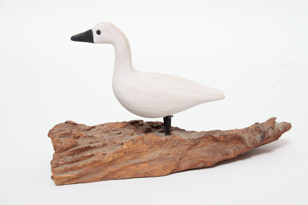 "L.D. Scarborough, Duck NC" Signed Wooden Ducks