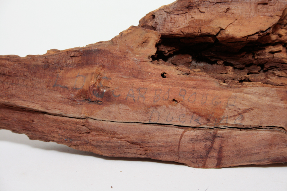 "L.D. Scarborough, Duck NC" Signed Wooden Ducks