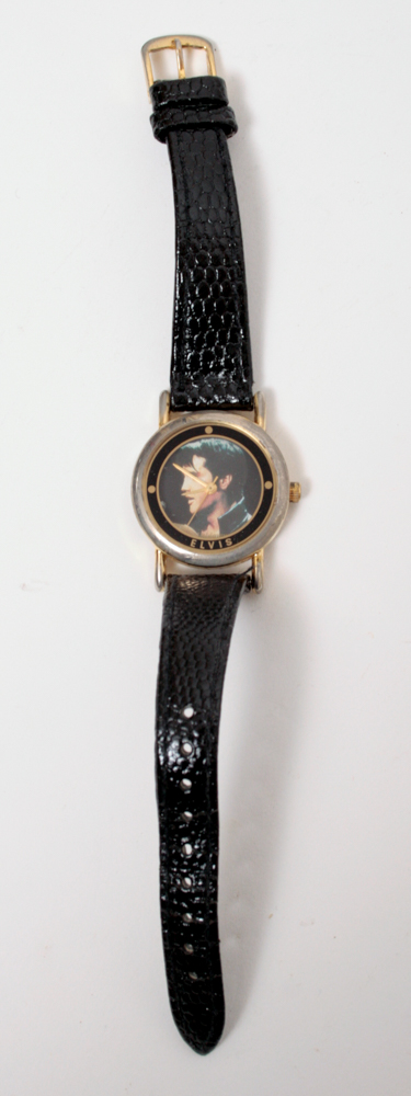 Signed Nate Giorgio Elvis Presley Print, Clock and Watch