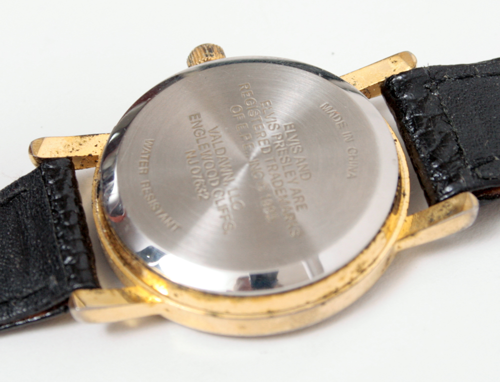 Signed Nate Giorgio Elvis Presley Print, Clock and Watch