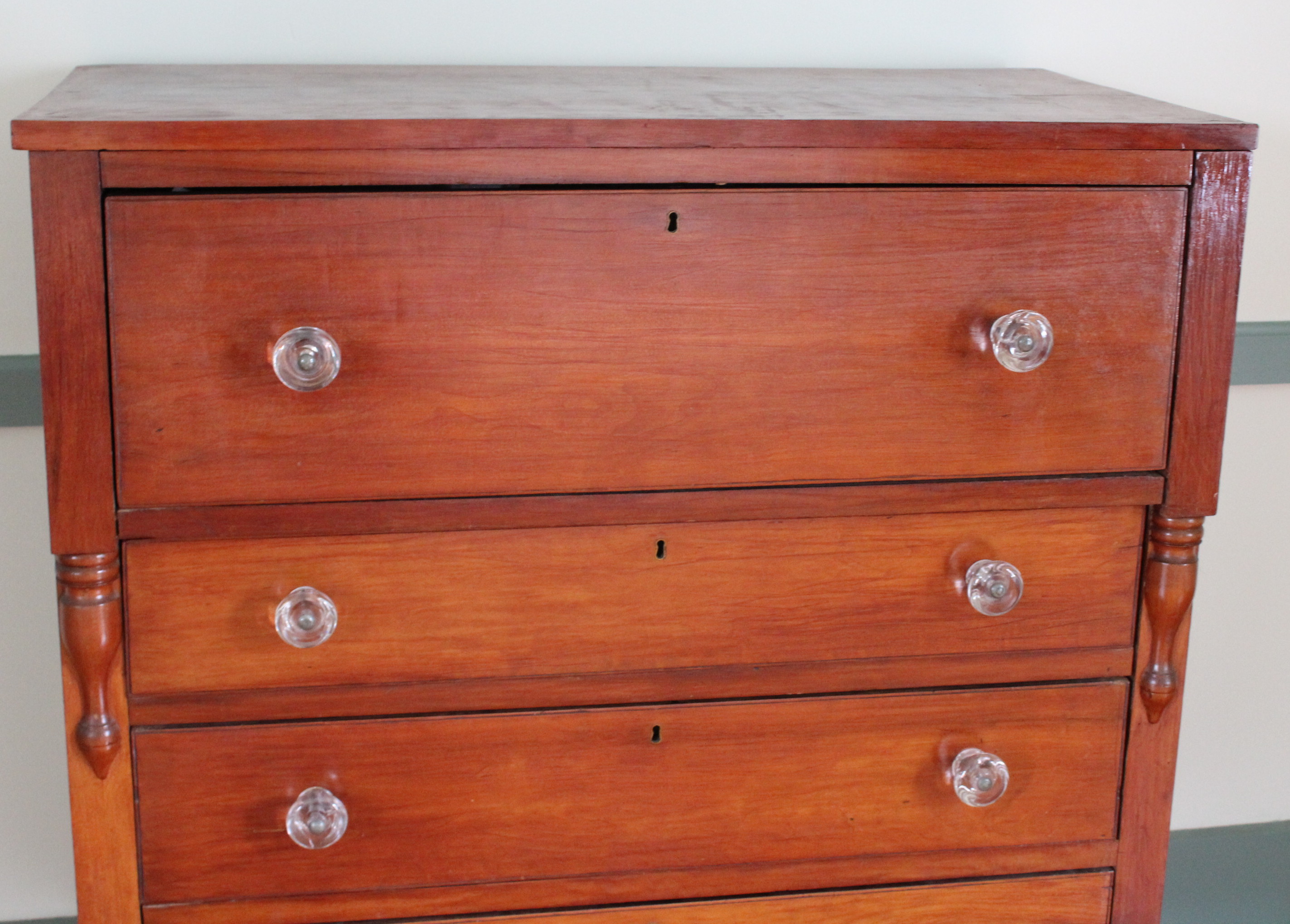 Antique Country Sheraton Chest of Drawers