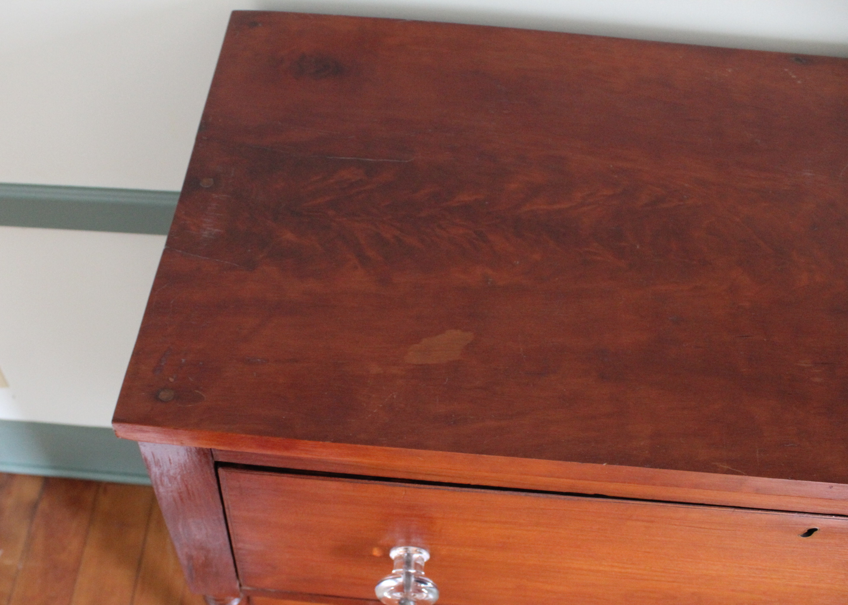 Antique Country Sheraton Chest of Drawers