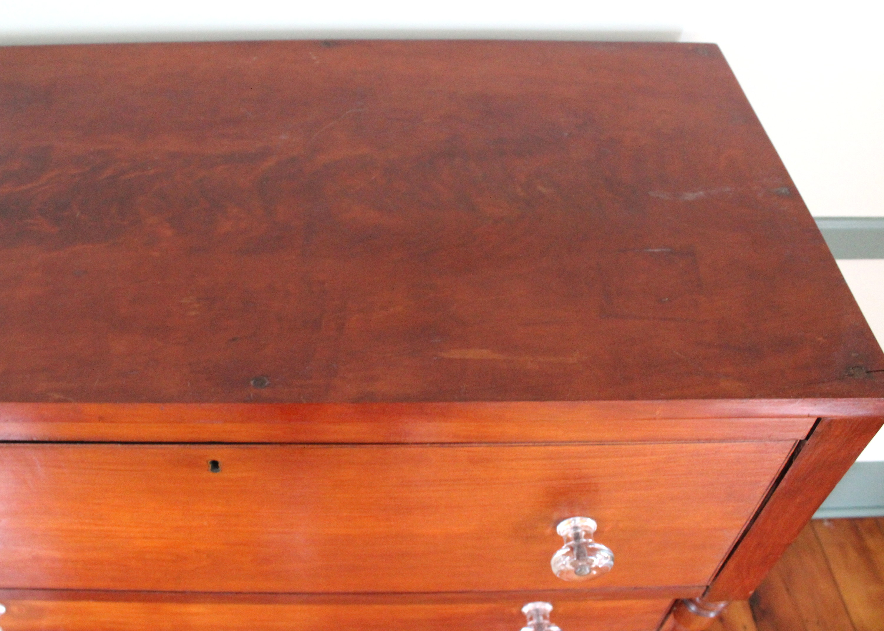 Antique Country Sheraton Chest of Drawers