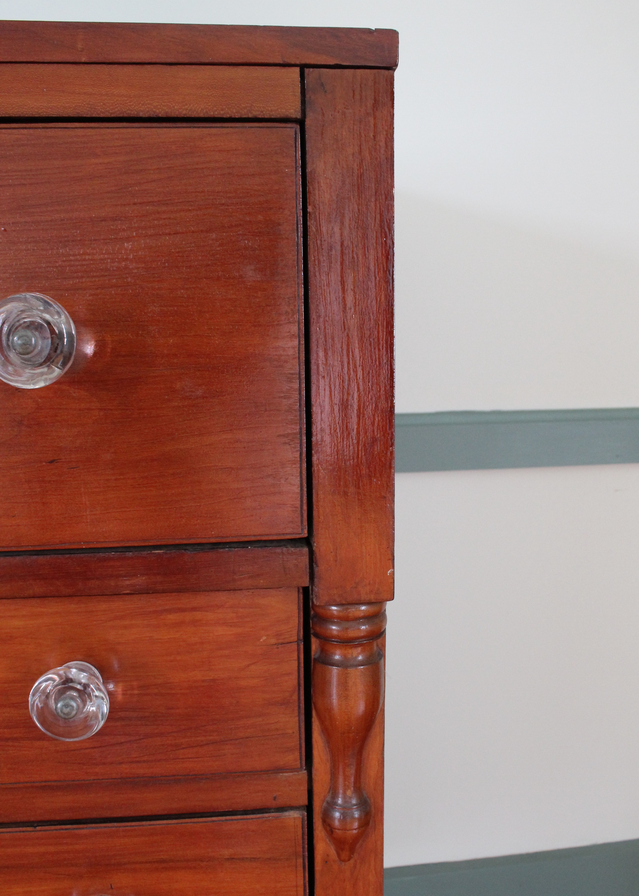 Antique Country Sheraton Chest of Drawers