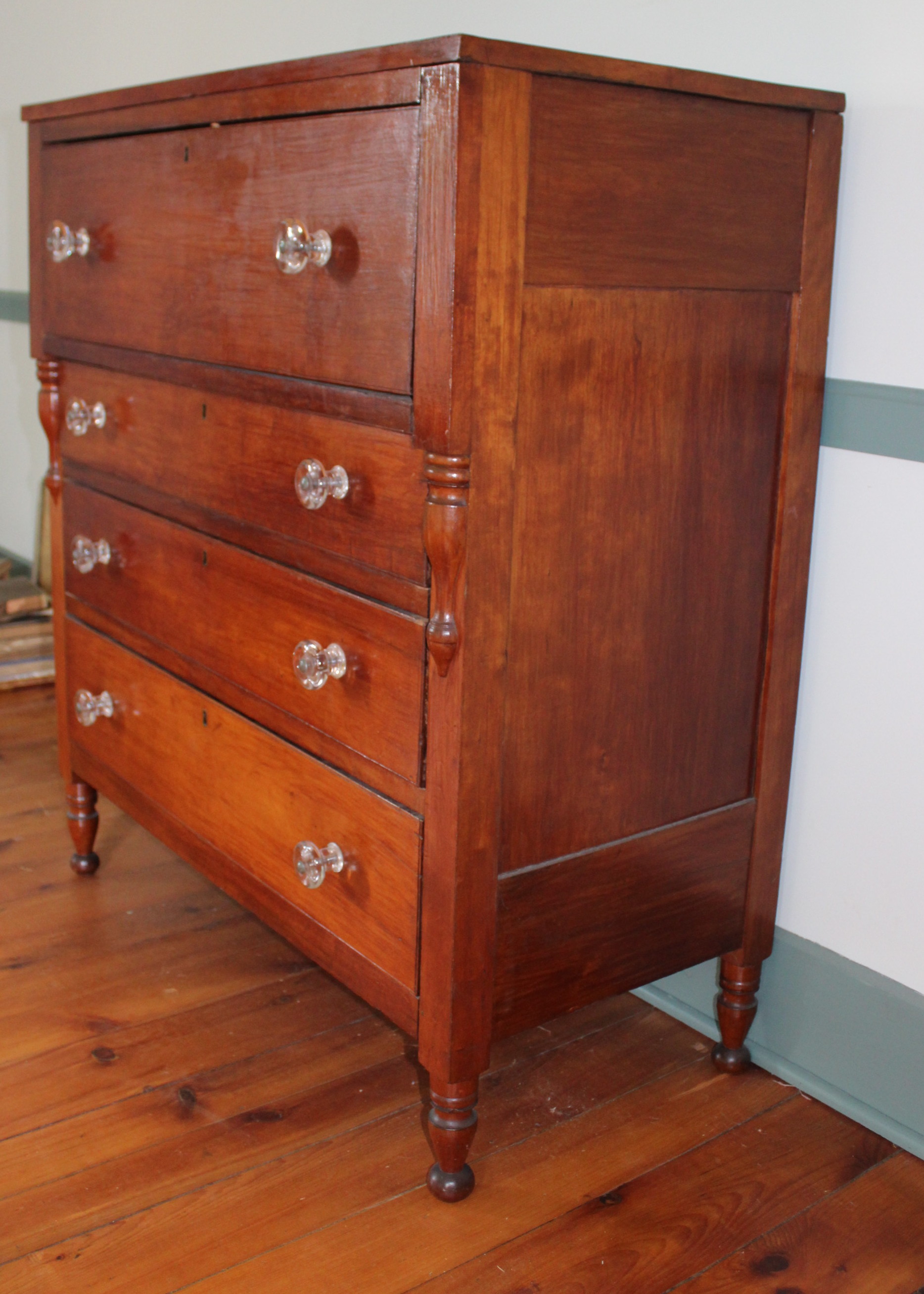 Antique Country Sheraton Chest of Drawers