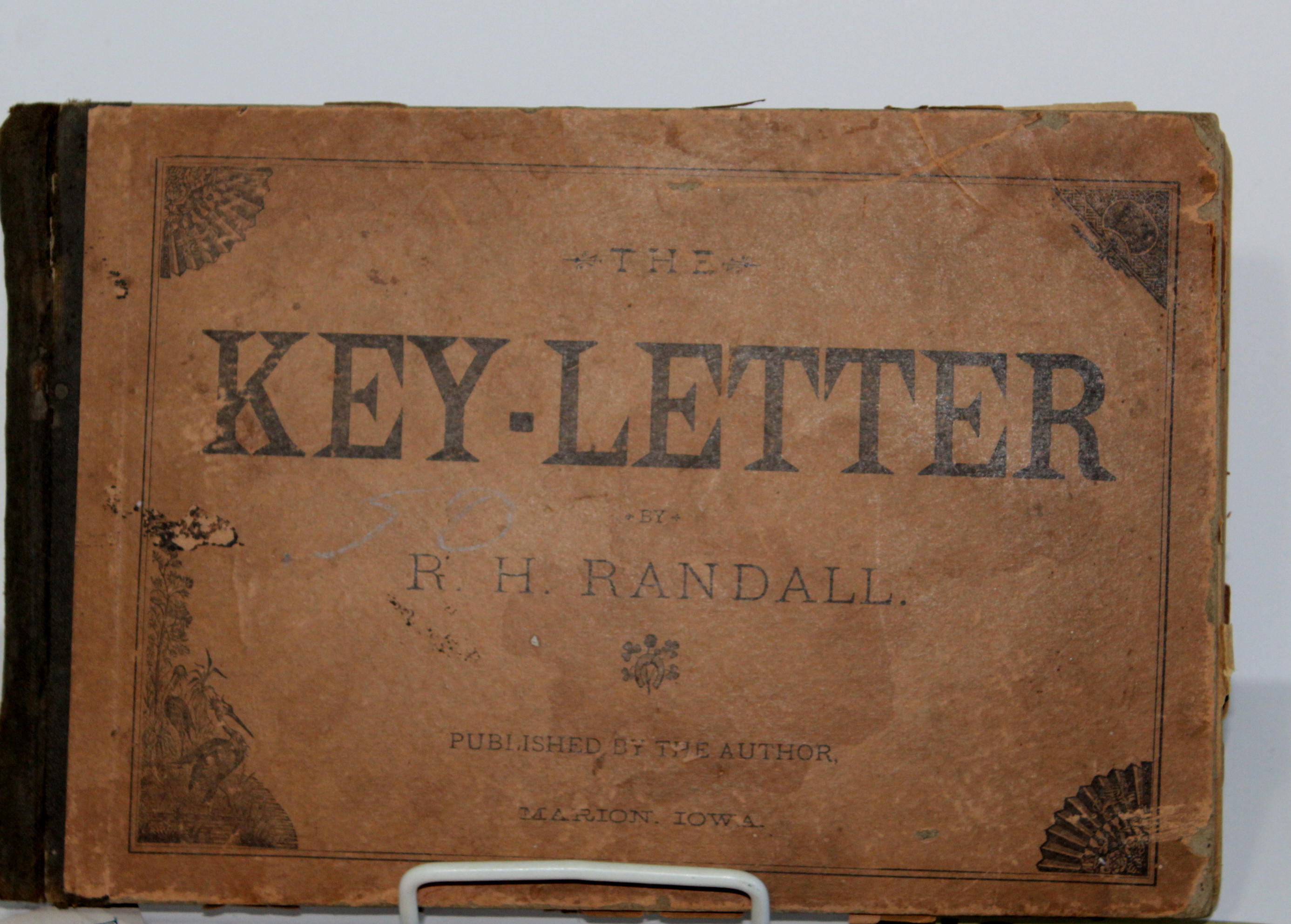 Antique Piano Lesson Book and Sheet Music