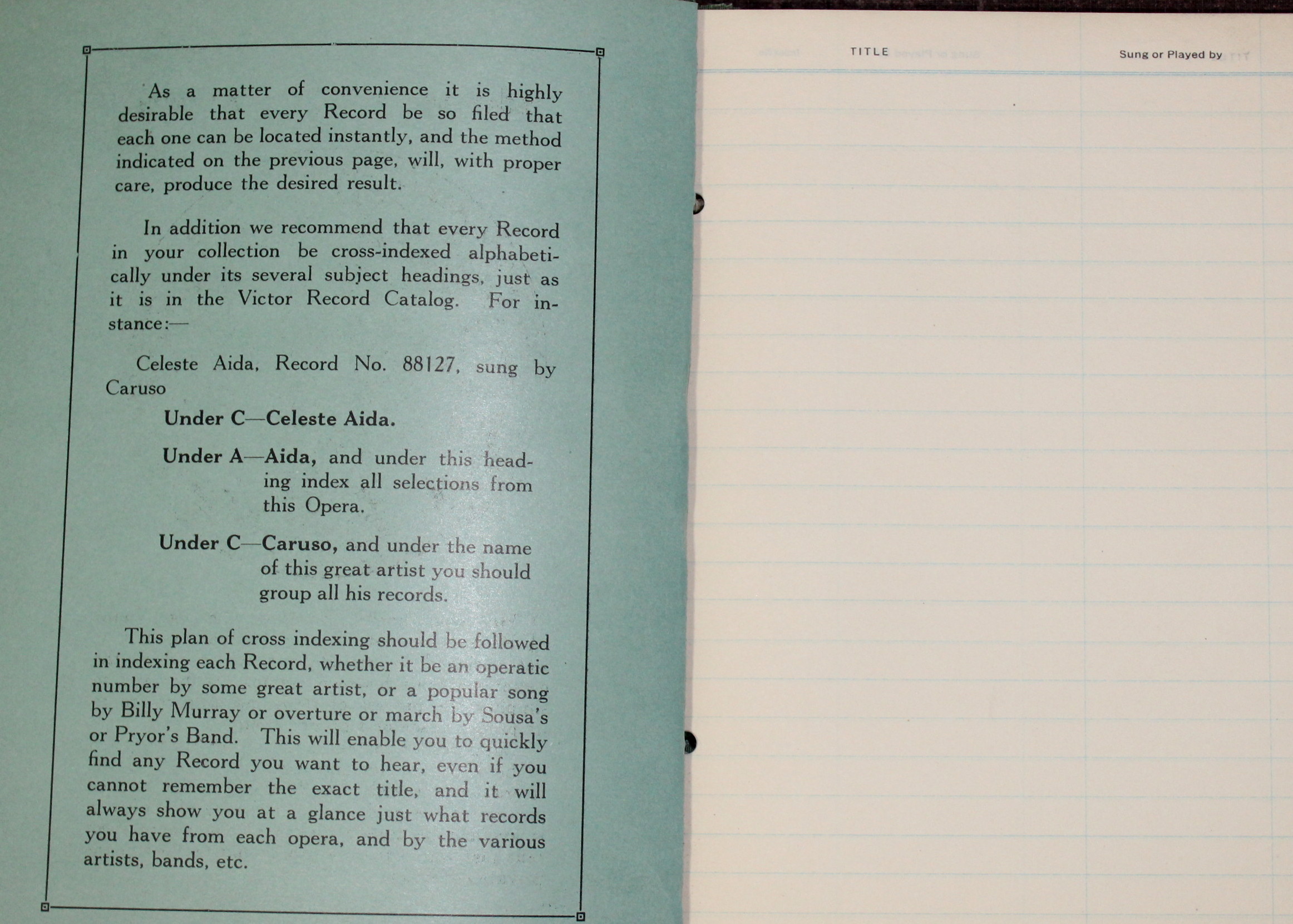 Antique Piano Lesson Book and Sheet Music