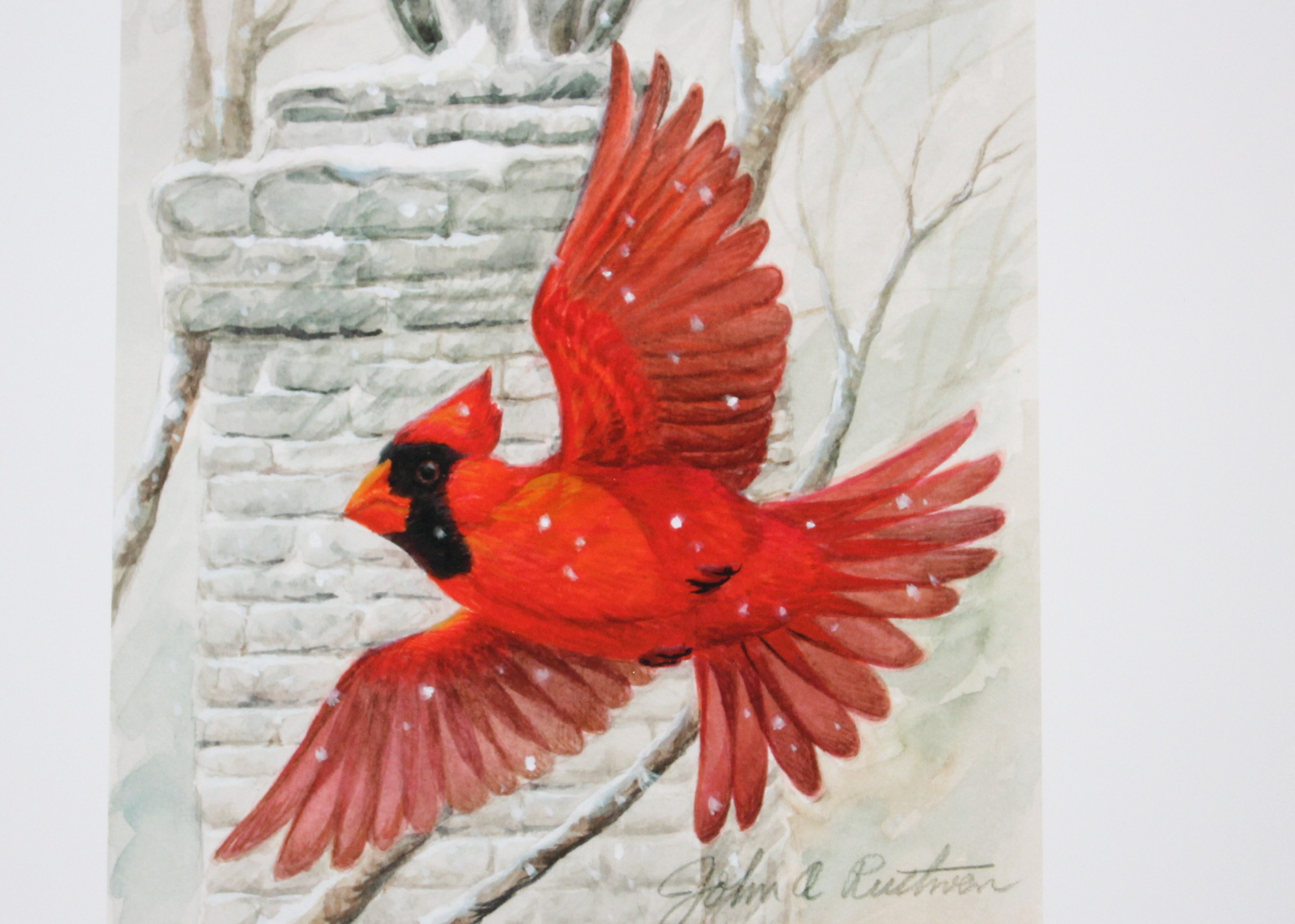 John Ruthven Signed Offset Lithograph Print of "Eden Park"