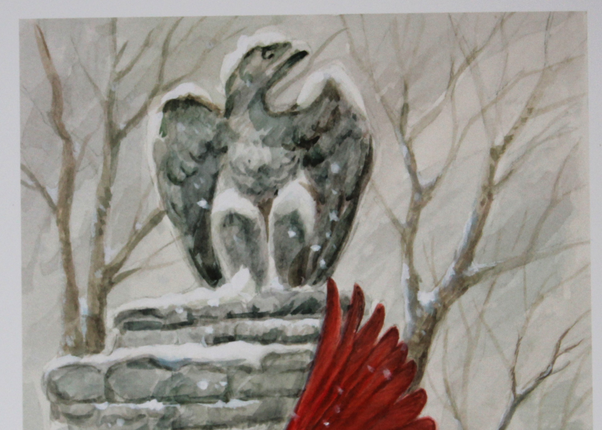 John Ruthven Signed Offset Lithograph Print of "Eden Park"