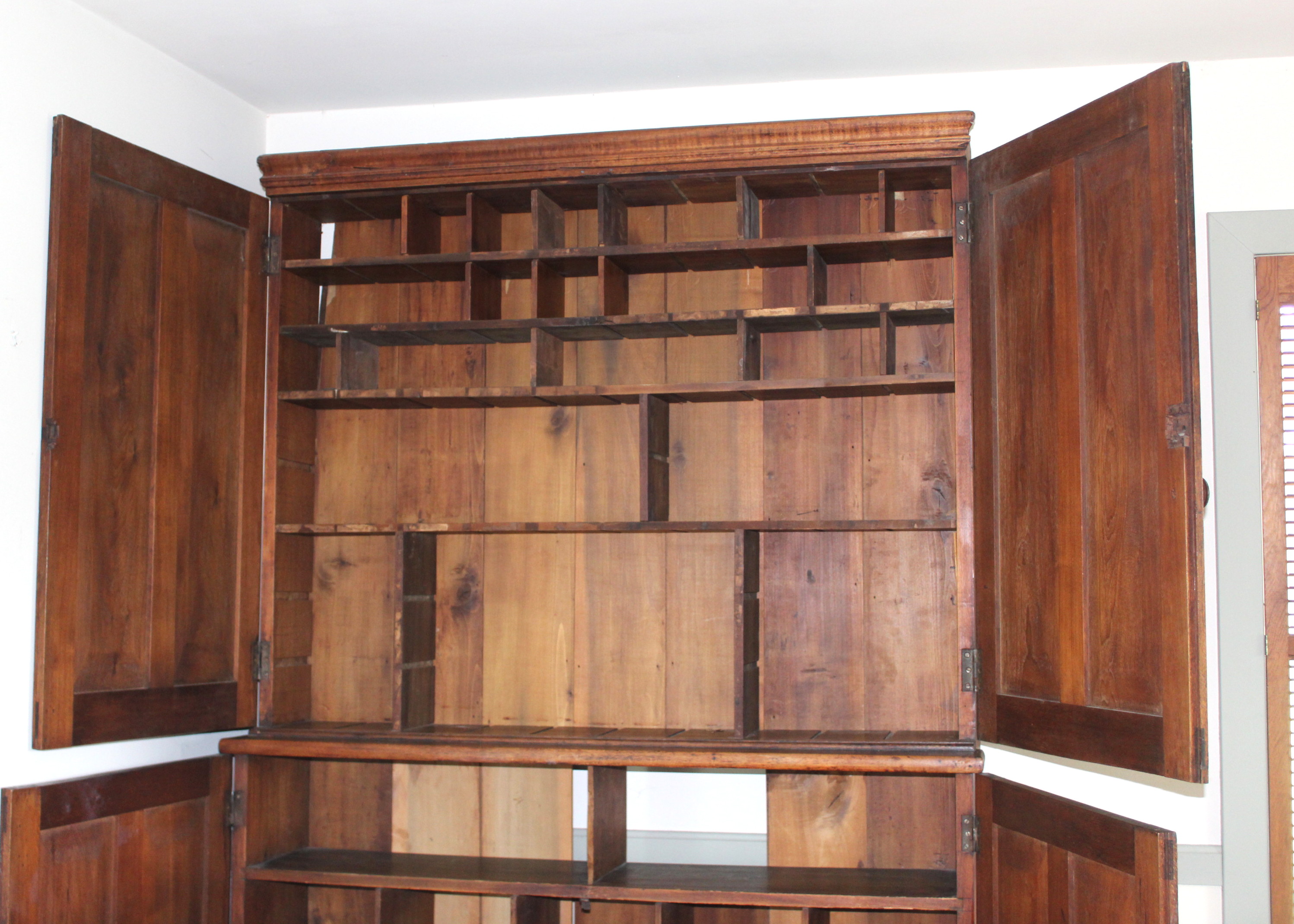Antique English Walnut Cabinet