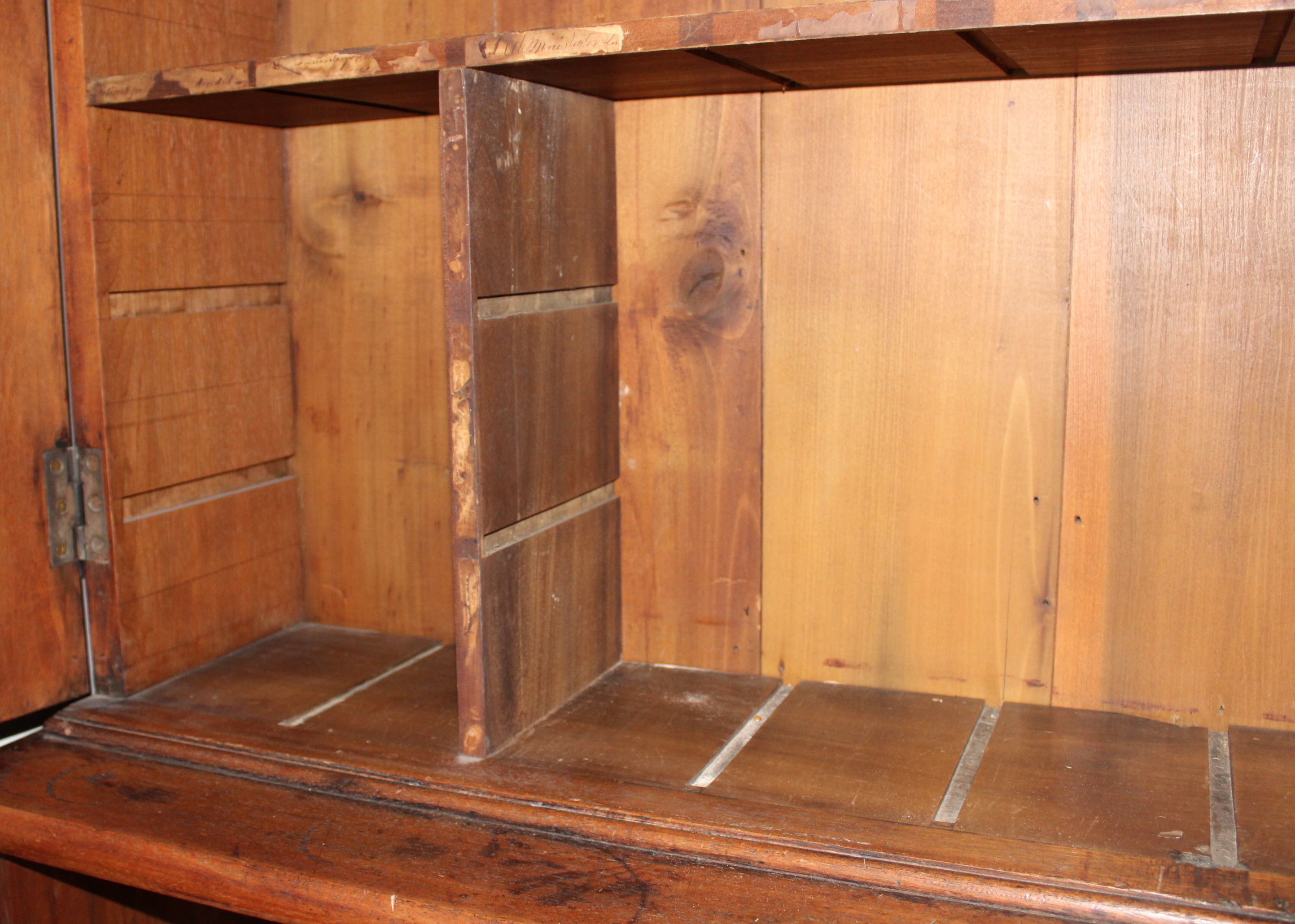 Antique English Walnut Cabinet