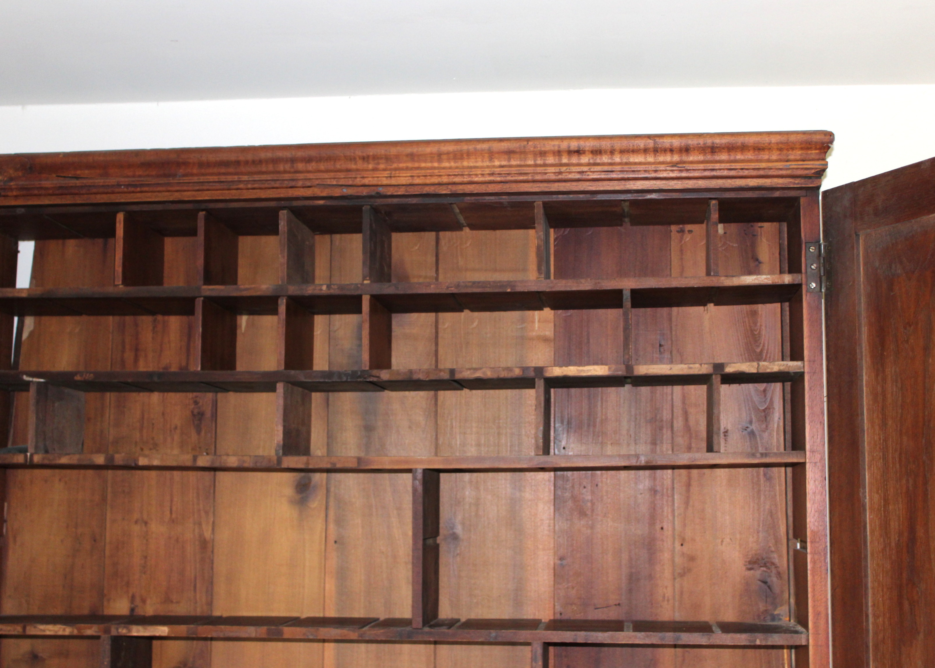 Antique English Walnut Cabinet