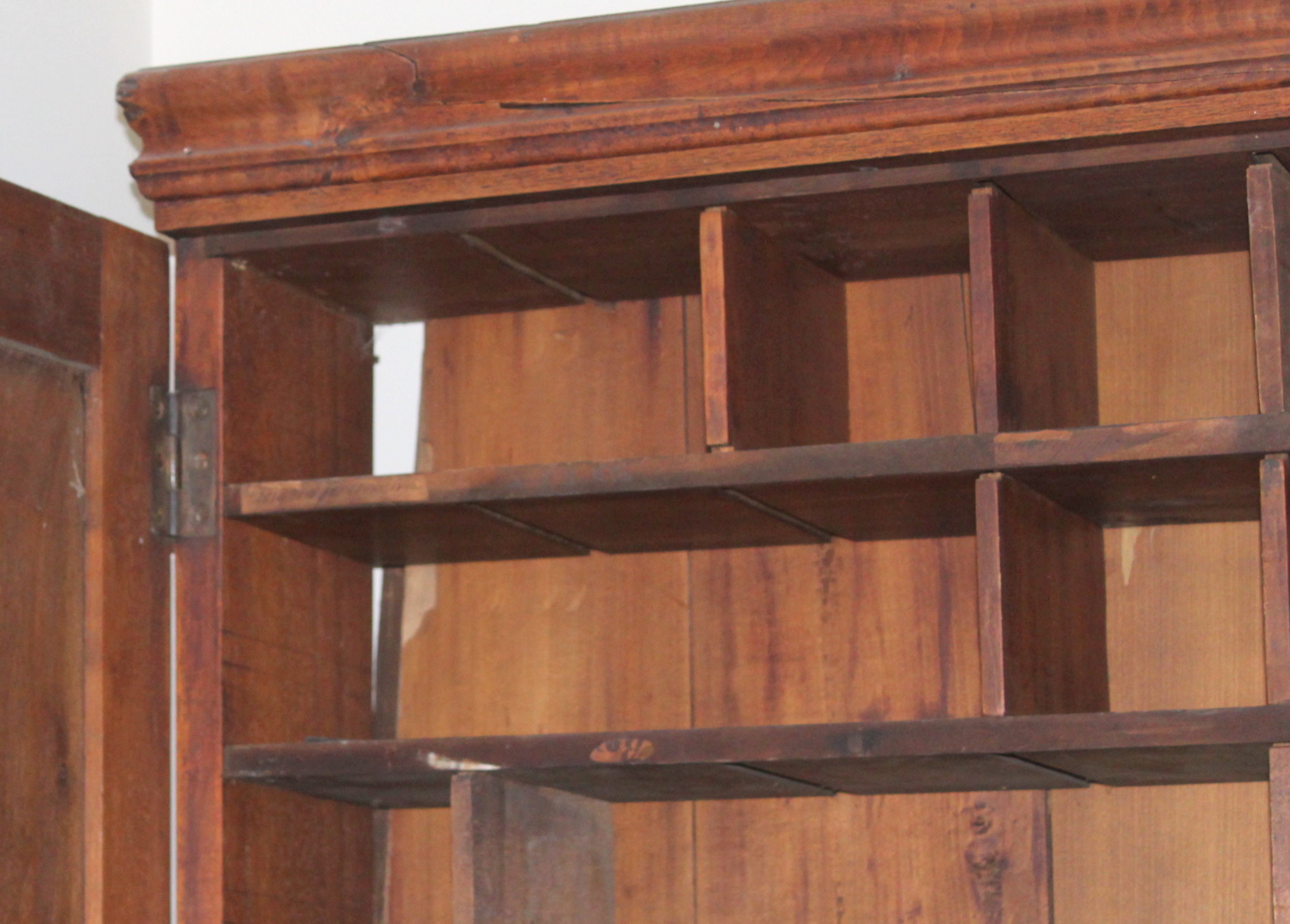Antique English Walnut Cabinet