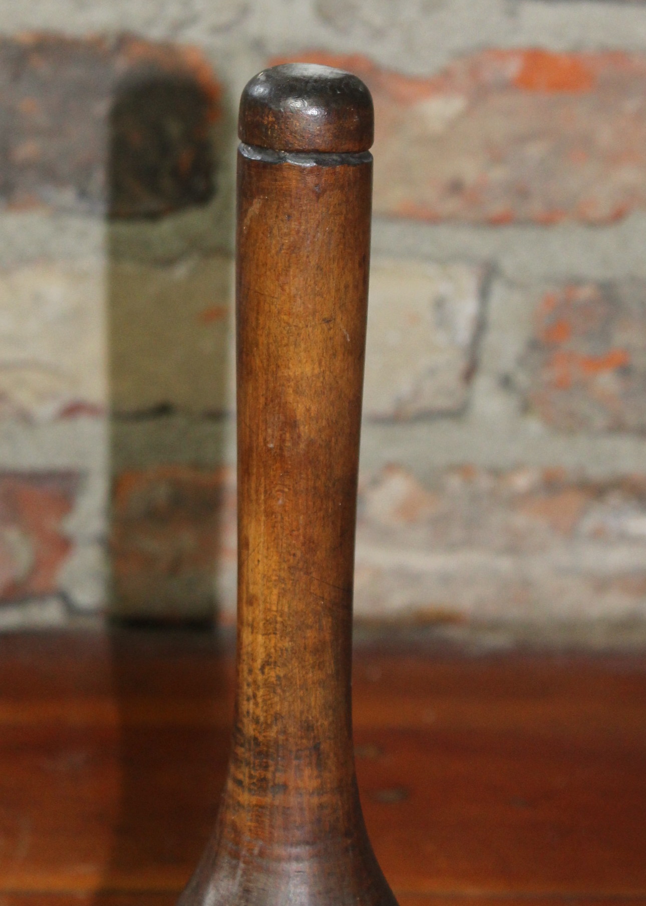 Antique Shaker Bucket and Wood Potato Masher