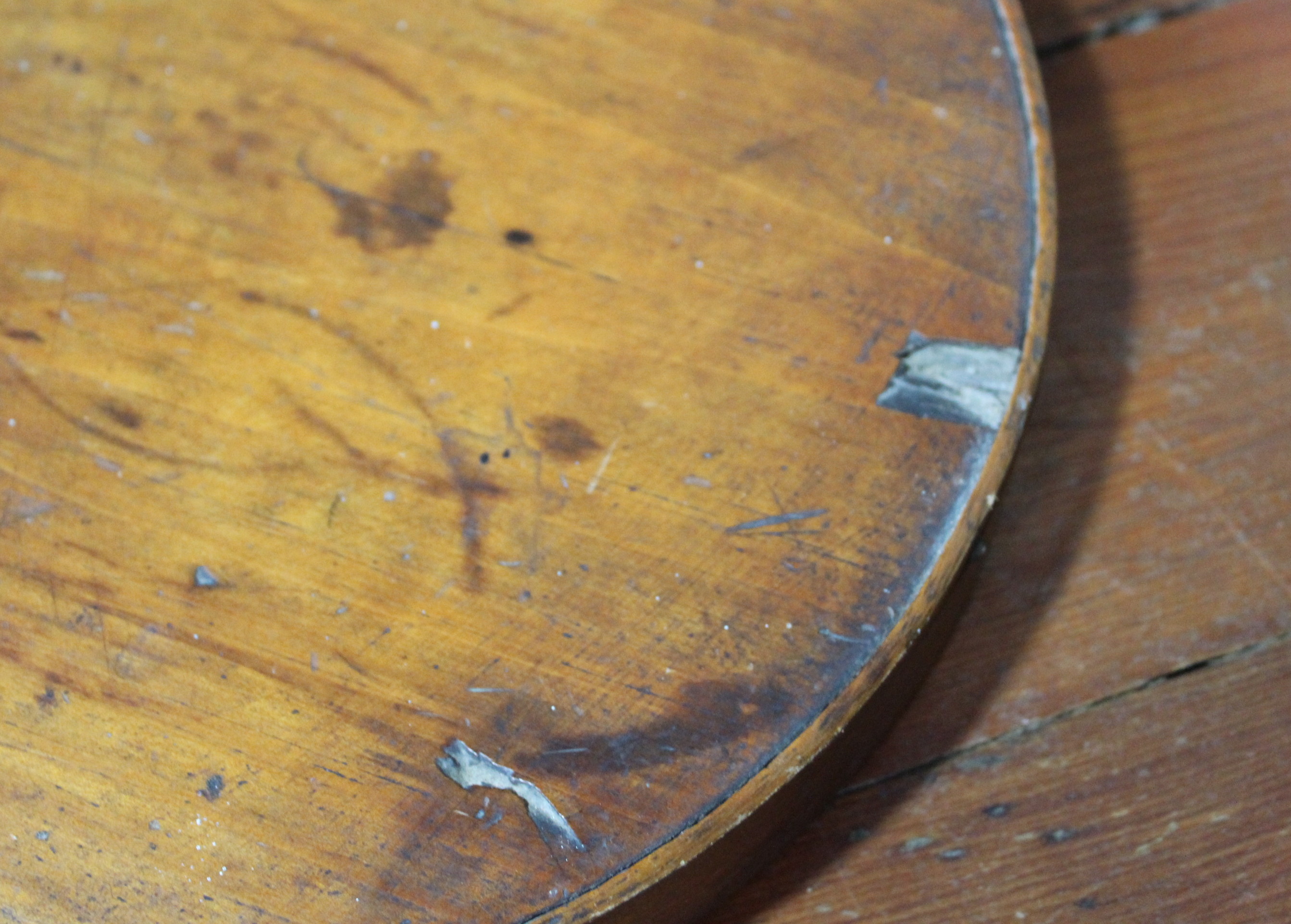 Antique Shaker Bucket and Wood Potato Masher