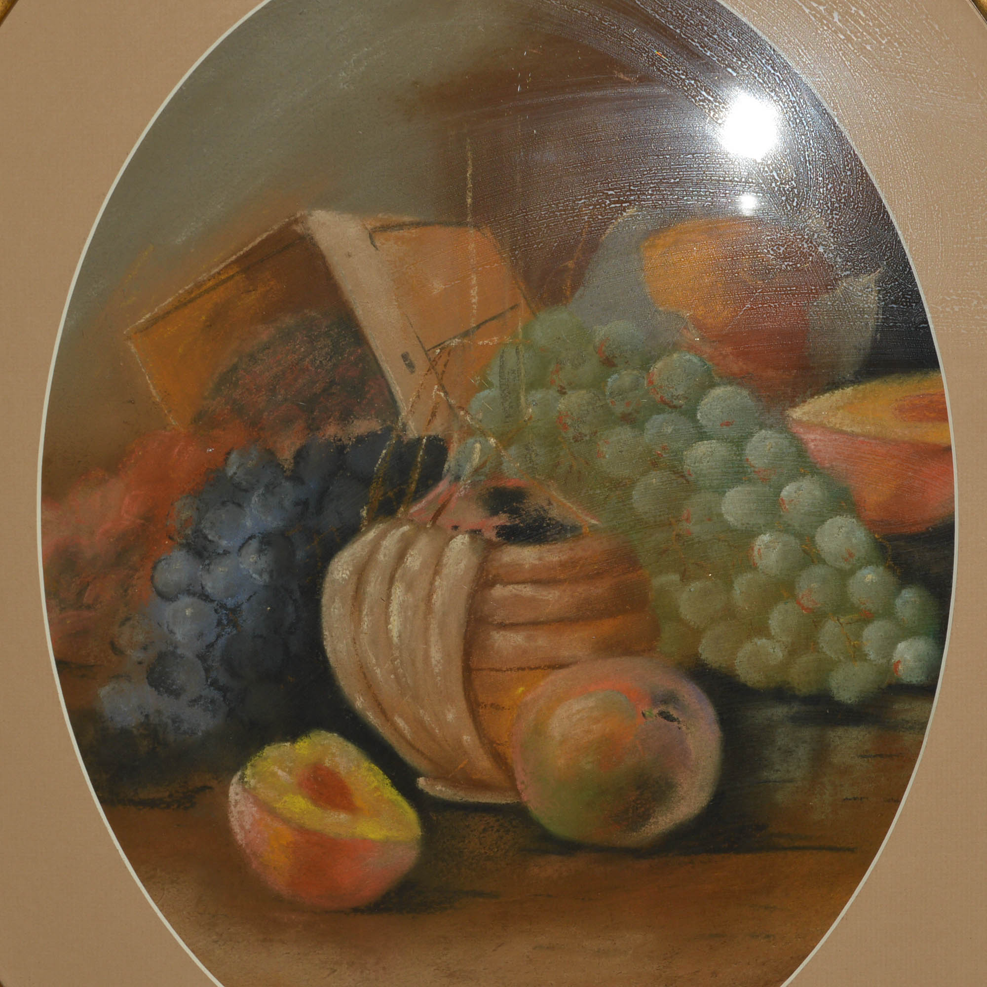 Framed Chalk Still Life Print