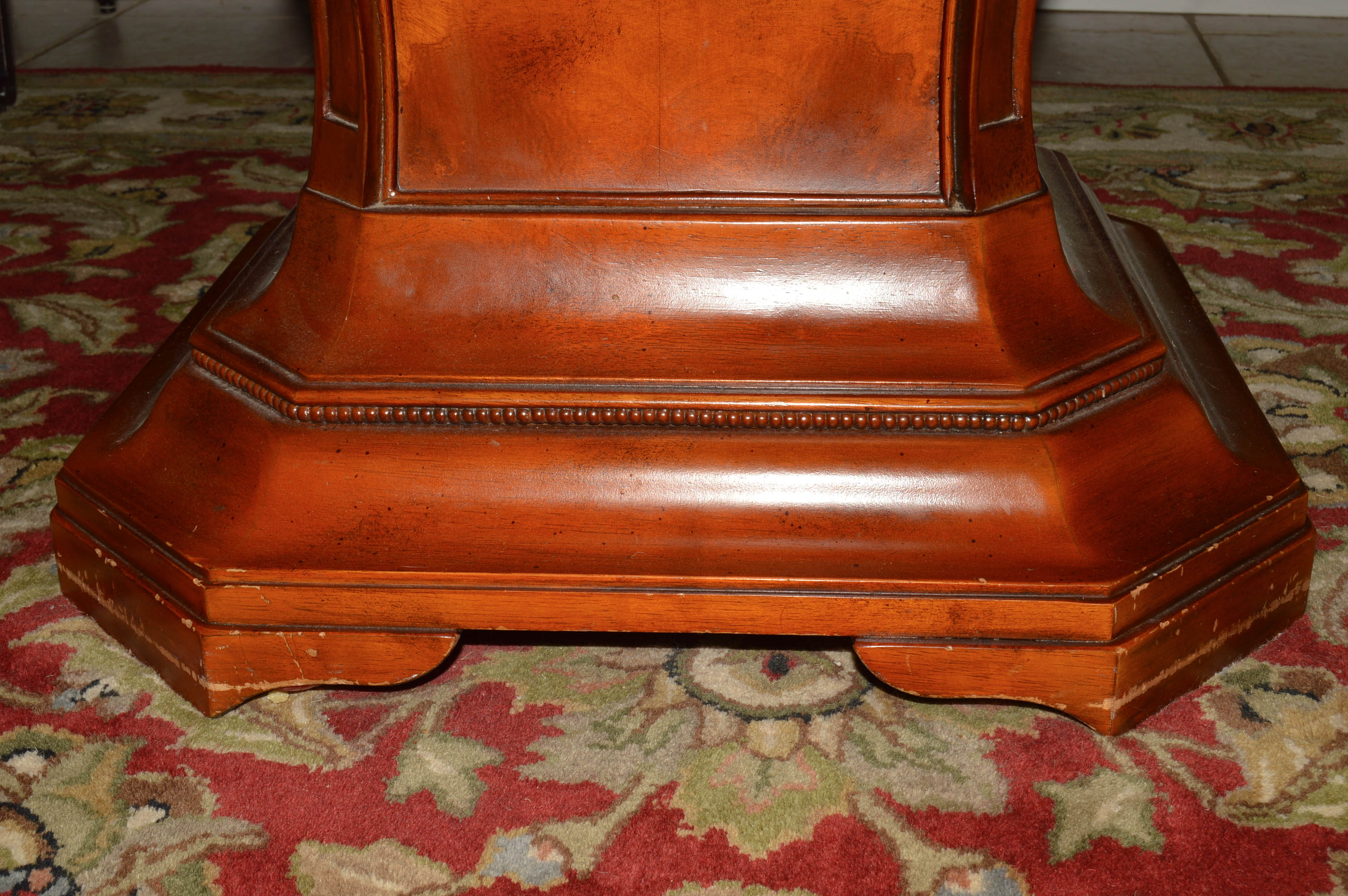 Glass Top and Wrought Iron Dining Table