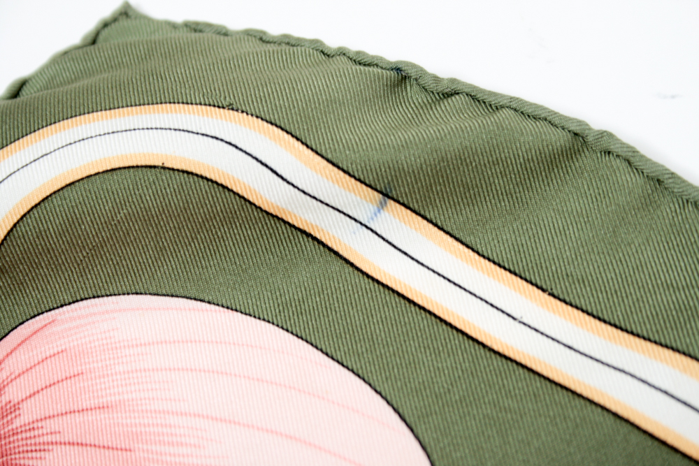 Vintage Hermès "Fleur de Lotus" Scarf