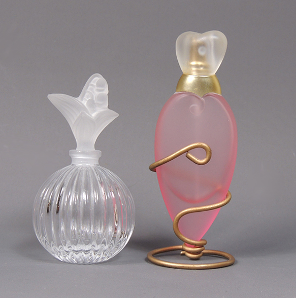 Two Vintage Perfume Bottles