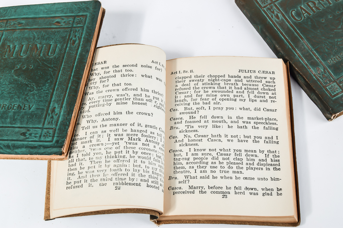 The Little Leather Library Miniature Books, Circa 1920s