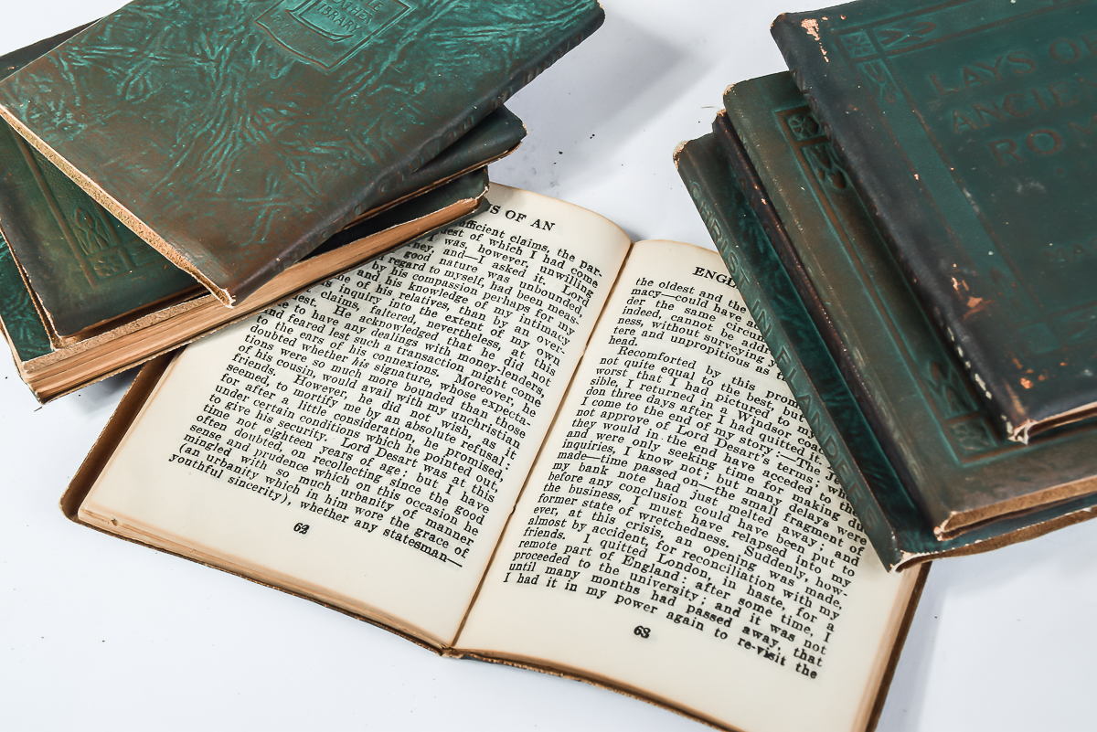 The Little Leather Library Miniature Books, Circa 1920s