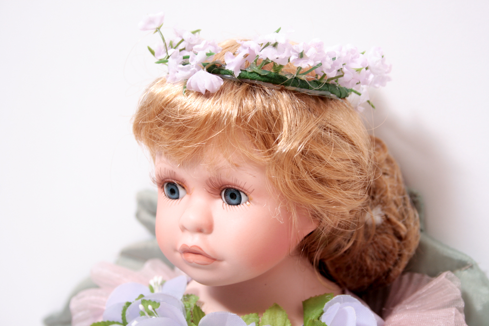 Heritage Signature Collection "Violet Petals" Porcelain Doll