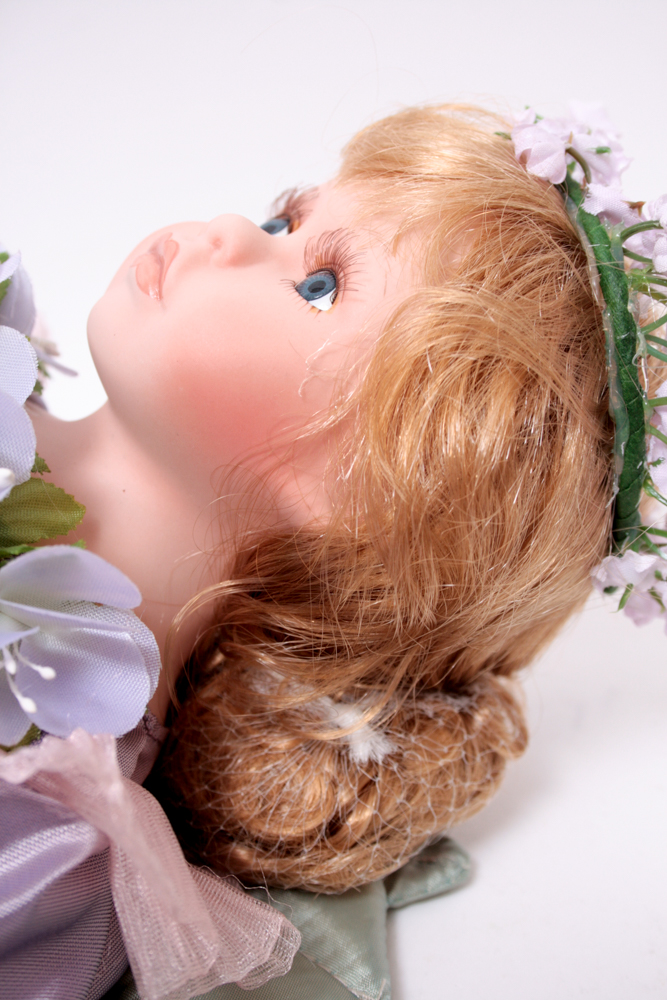 Heritage Signature Collection "Violet Petals" Porcelain Doll