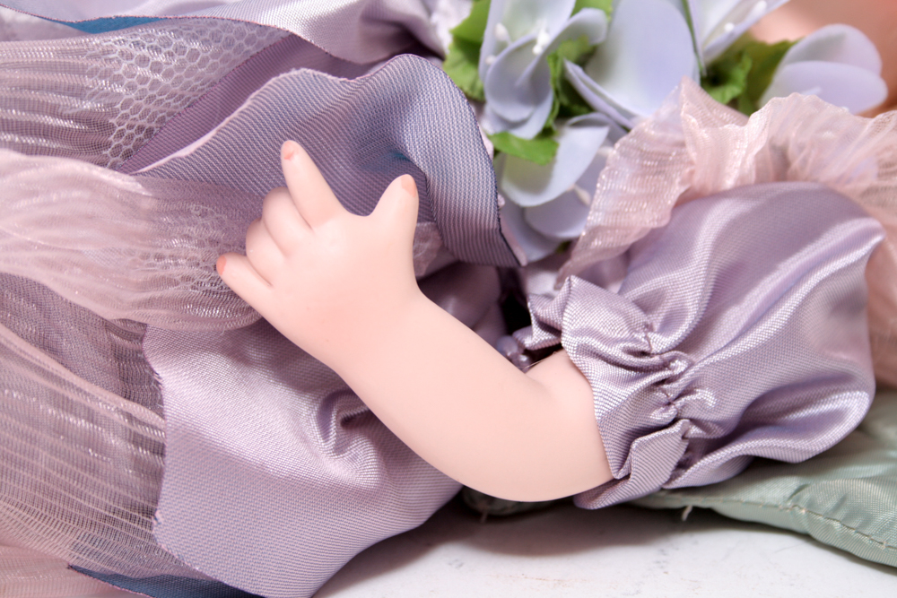 Heritage Signature Collection "Violet Petals" Porcelain Doll