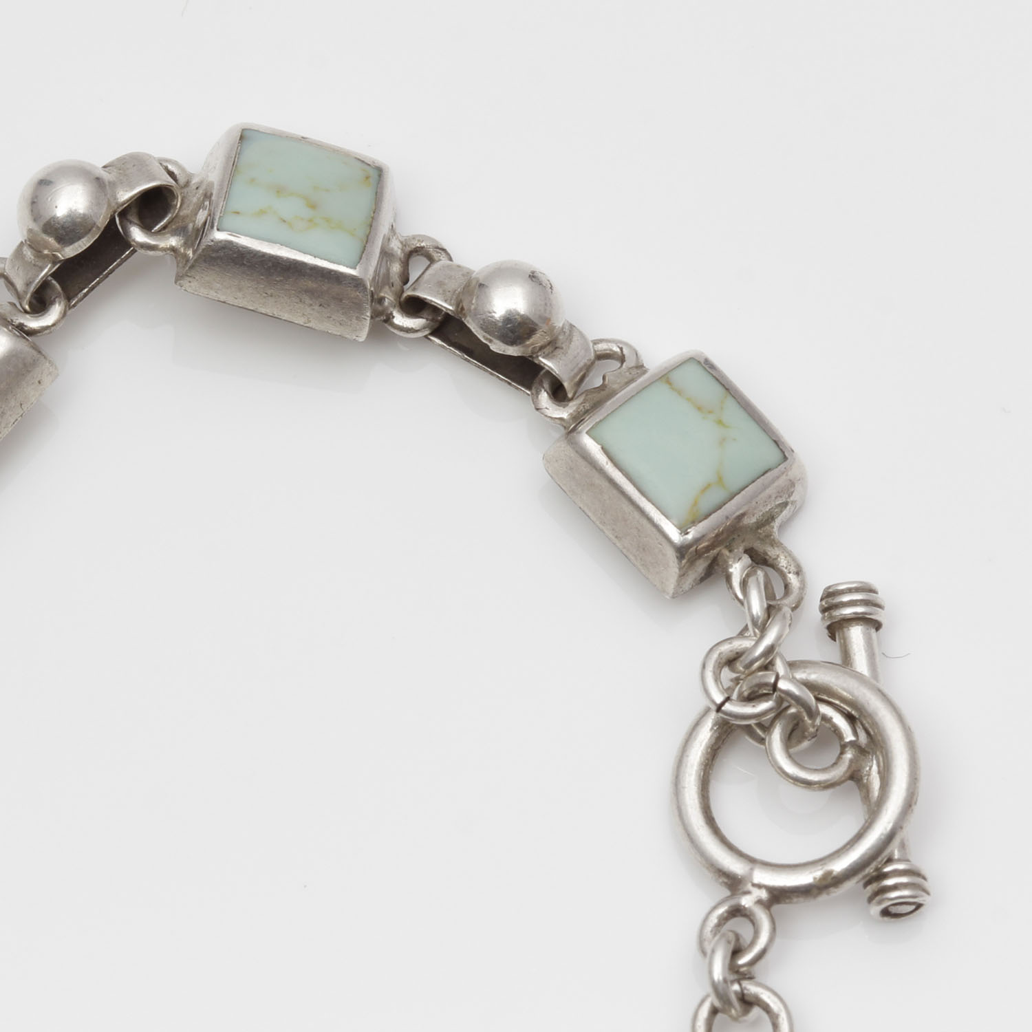 Sterling Silver Turquoise Bracelet