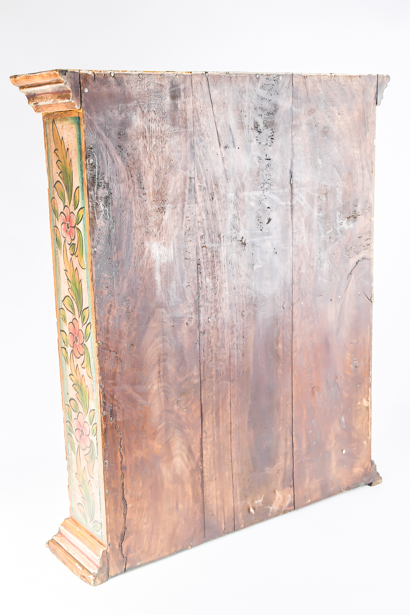 Antique Hand Painted Indian Cupboard