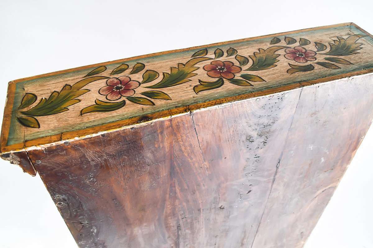 Antique Hand Painted Indian Cupboard