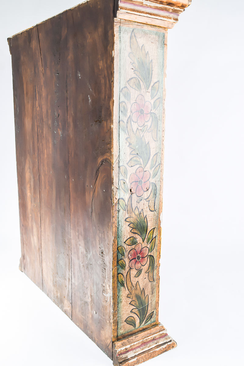 Antique Hand Painted Indian Cupboard