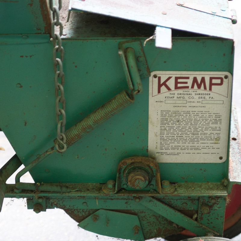Vintage Kemp Chipper Shredder