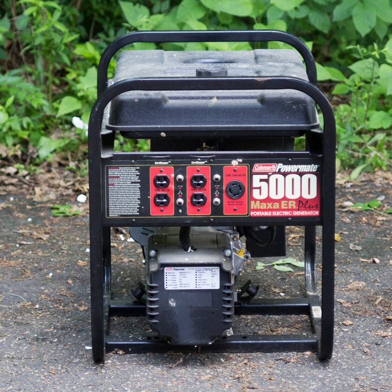 Coleman Gas Powered Powermaster 5000 Watt Generator