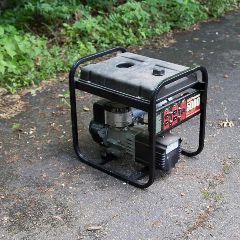 Coleman Gas Powered Powermaster 5000 Watt Generator