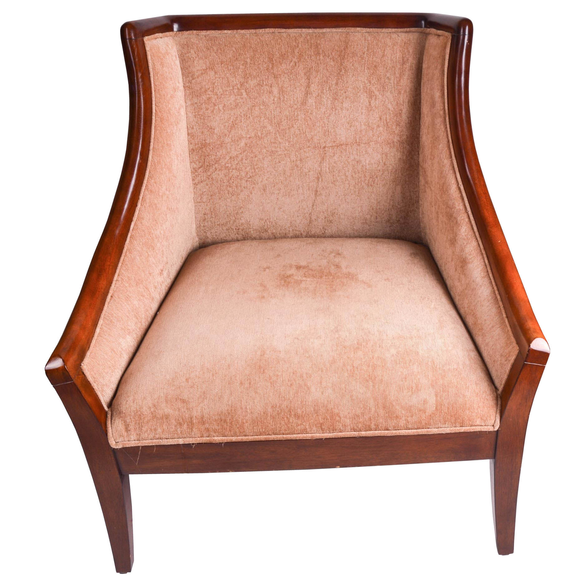 Contemporary Upholstered Club Chair
